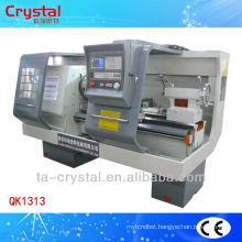 China small cnc pipe thread lathe machine operation QK1313